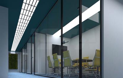 پارتیشن شیشه ای اداری